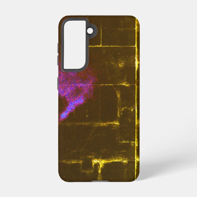 SAMSUNG S21  i Phone Case GALAXY ART&DESIGN Hülle (Rückseite)