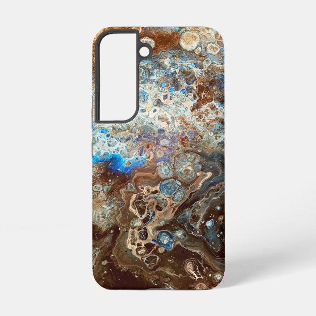 Samsung S22 Phone Case, die Galaxy wartet Samsung Galaxy Hülle (Rückseite)