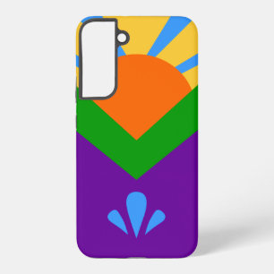 Samsung S22 Plus Fallflagge von Manitou Springs Galaxy Hülle