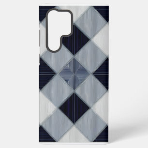Samsung Ultra S22 Case mit moderner Geometrie Galaxy Hülle