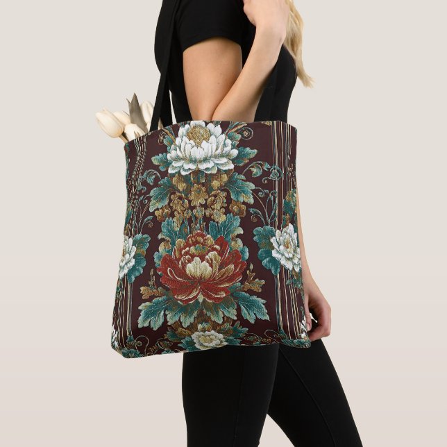 Samt-Dynastie Tasche (Von Nahem)