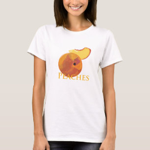 Samtartige Pfirsiche T-Shirt