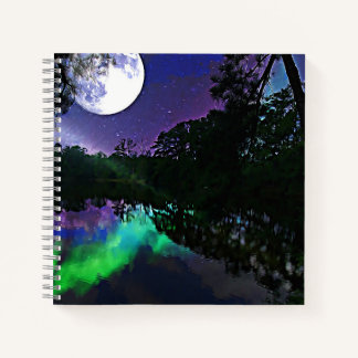 Samtene Nacht Notizbuch