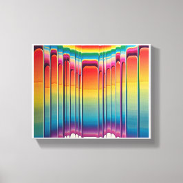 Samtene Nächte Leinwanddruck