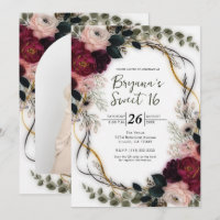 Samtene Pflaumen-Garten-Blumen Grünzeug Sweet 16
