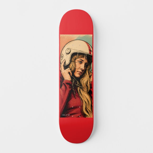 Samtige Geschwindigkeit Skateboard (Vorderseite)