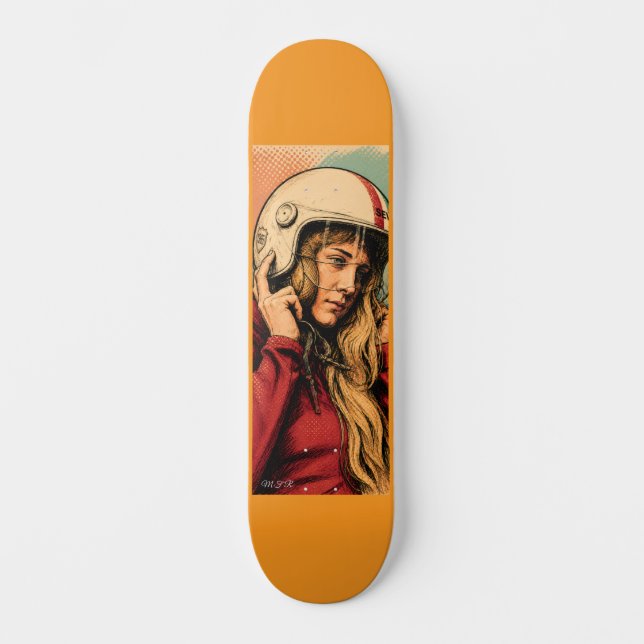 Samtige Geschwindigkeit Skateboard (Vorderseite)