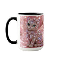 Samtige Katze Nacht Ästhetik Druck