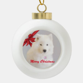 Sämtliche Weihnachtsschmuck; Keramik Ball Kugel-Ornament