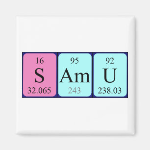 Samu Periodenmagnet Magnet