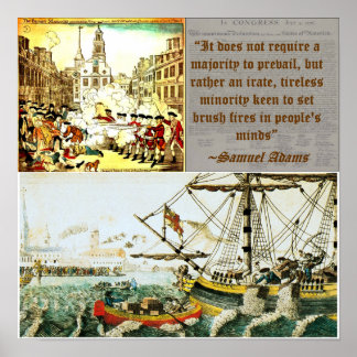 Samuel Adams - Boston überraschend Poster