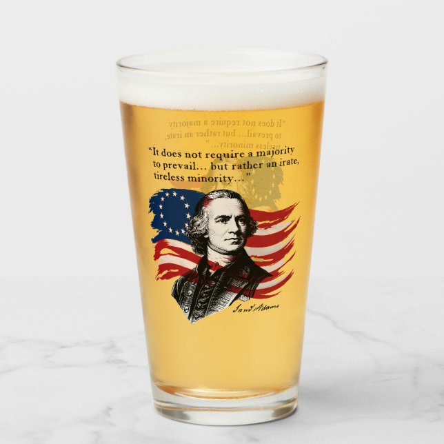Samuel Adams Glas (Vorne (Gefüllt))