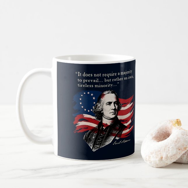 Samuel Adams Kaffeetasse (Mit Donut)