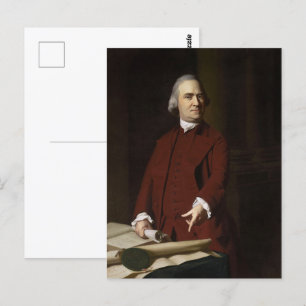 Samuel Adams Postkarte