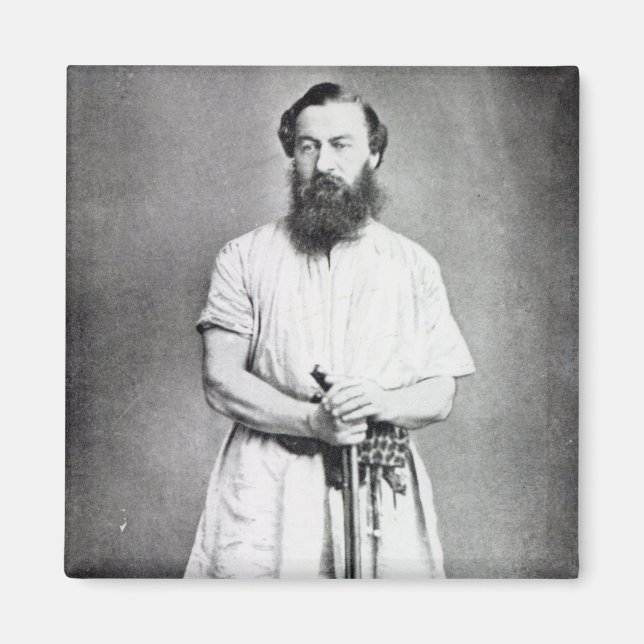 Samuel Baker, 1865 Magnet (Vorne)