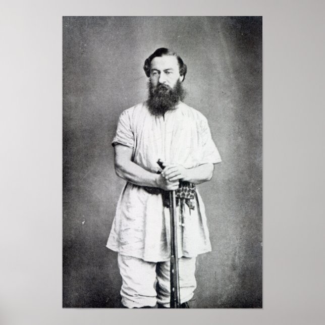 Samuel Baker, 1865 Poster (Vorne)