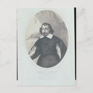 Samuel de Champlain 1854 Postkarte