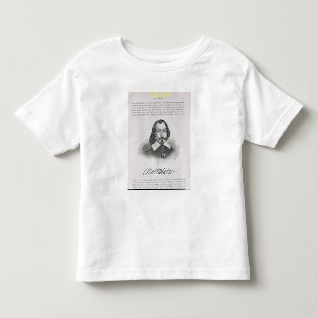 Samuel de Champlain Kleinkind T-shirt (Vorderseite)