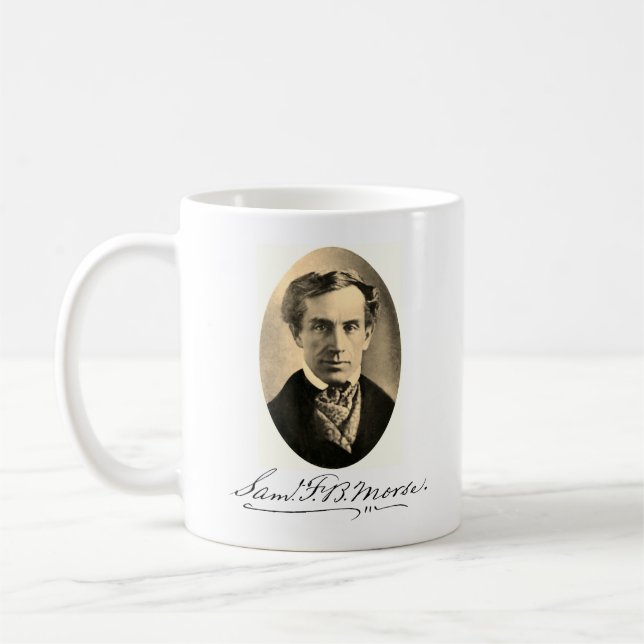 Samuel Finley Breese Morse Kaffeetasse (Links)