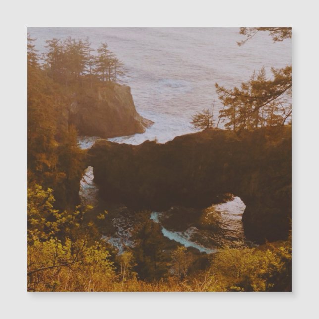 Samuel H. Boardman, Oregon-Küste  Magnetkarte (Vorderseite)