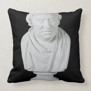 Samuel Johnson (1709-84) 1777 (Gips) Kissen