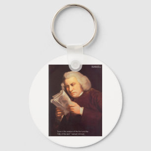 Samuel Johnson Liebe is Wisdom Gifts Karten etc. Schlüsselanhänger