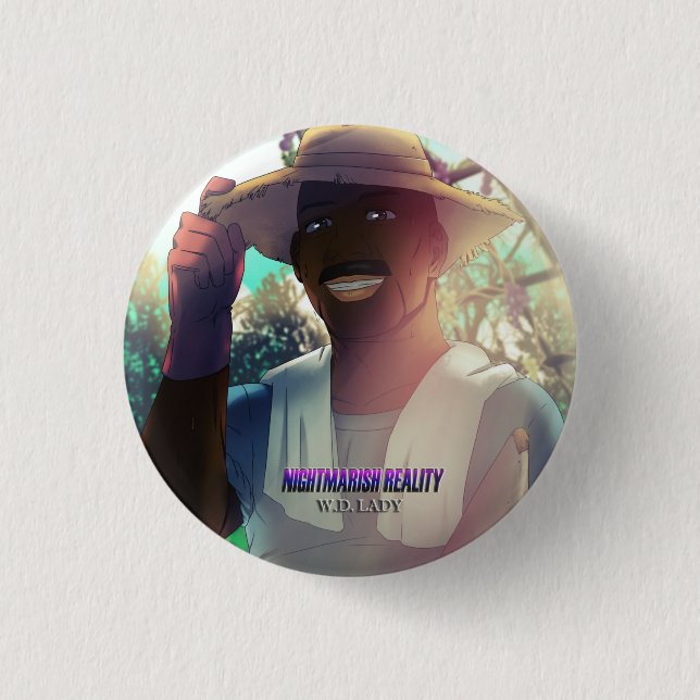 Samuel-Knopf (von der albtraumhaften Wirklichkeit) Button (Vorderseite)