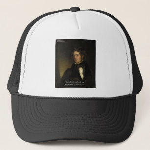 Samuel Lover "Rent Free Heart" Love Quote Gifts Truckerkappe