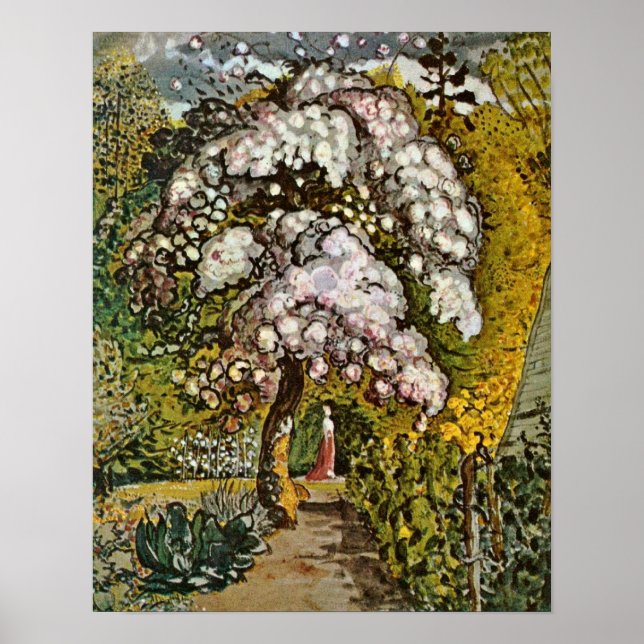 Samuel Palmer - Garten in Shoreham Poster (Vorne)