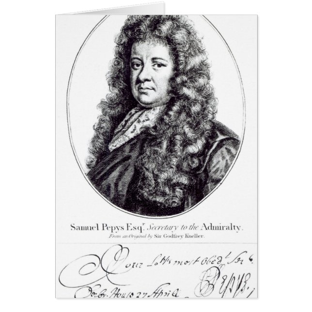 Samuel Pepys (Vorne)