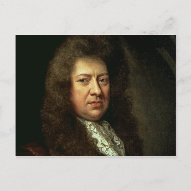 Samuel Pepys Postkarte (Vorderseite)