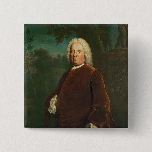 Samuel Richardson, 1747 Button (Vorderseite)