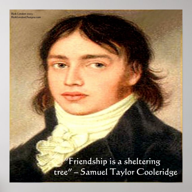 Samuel Taylor Cooleridge Poster (Vorne)