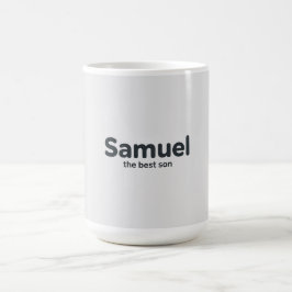 Samuel The Best Son Kaffeetasse