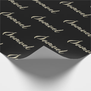 Samuel Vorname Name edles Geschenkpapier Papier