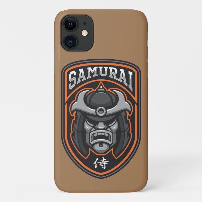 Samurai Abzeichen Case-Mate iPhone Hülle (Rückseite)