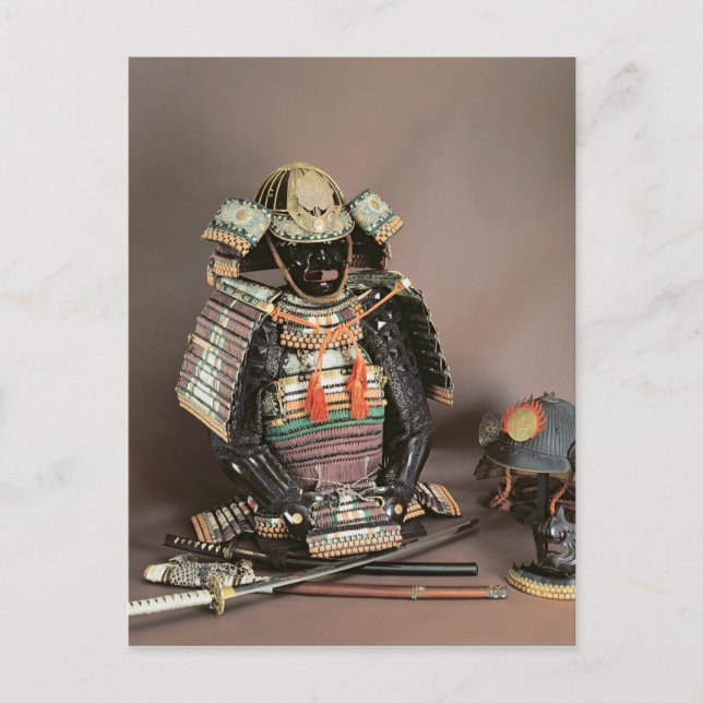 Samurai Armor, Muromachi Period c.1384 Postkarte (Vorderseite)