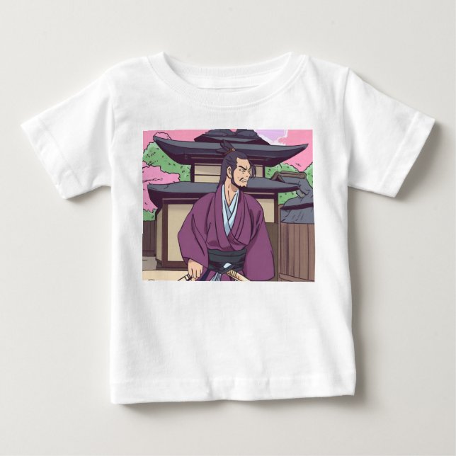 Samurai Baby T-shirt (Vorderseite)