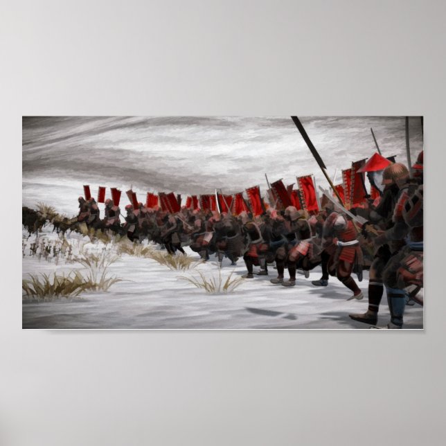 Samurai Banzai Poster (Vorne)