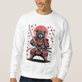 Samurai-Bär Basic Sweatshirt