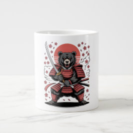 Samurai-Bär-Spezialtasse Jumbo-Tasse