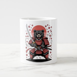 Samurai-Bär-Spezialtasse Jumbo-Tasse