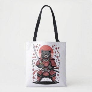 Samurai-Bär-Tragetasche Tasche