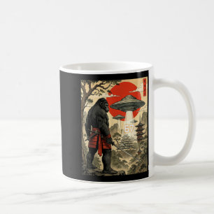 Samurai Bigfoot 67 Six Seven Meme Vintage Japanisc Kaffeetasse