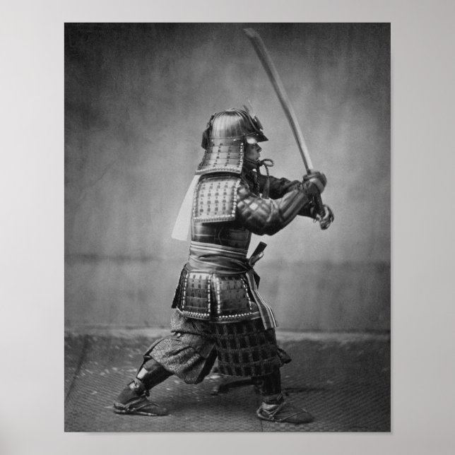 Samurai Brandididing Sword - Japanische Geschichte Poster (Vorne)
