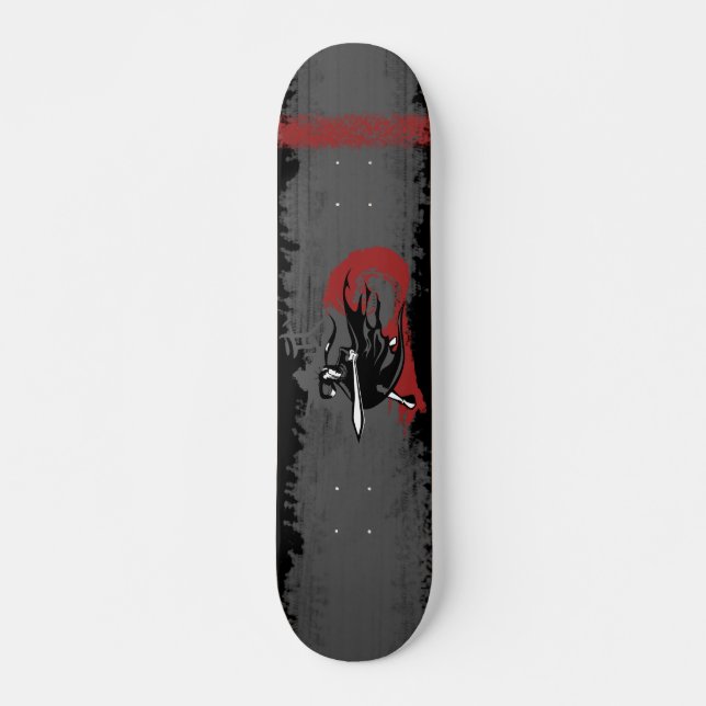 Samurai-Brett Skateboard (Vorne)