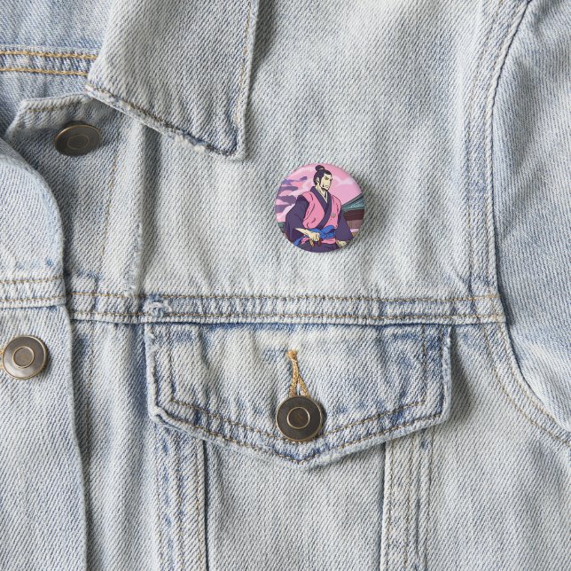 Samurai Button (Beispiel)