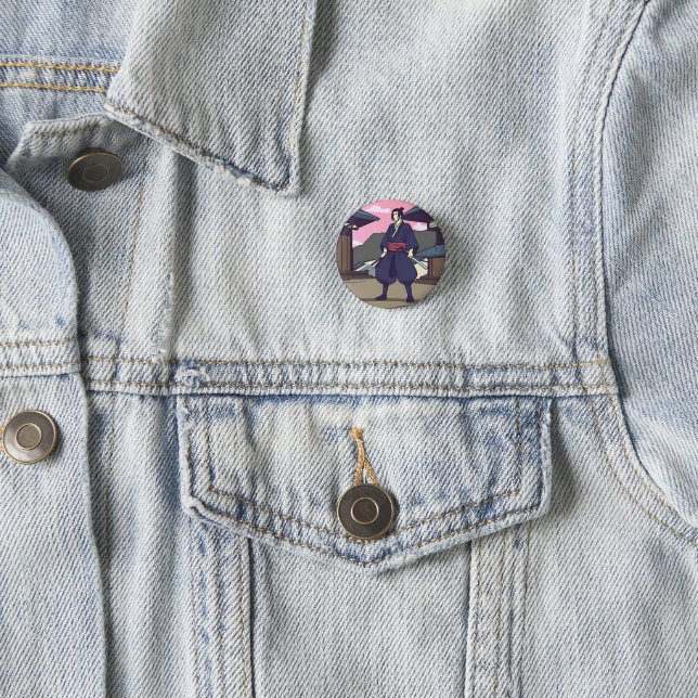 Samurai Button (Beispiel)