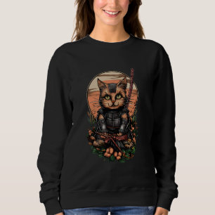 Samurai Cat Ninja Shark Kanagawa T-Shirt Sweatshirt