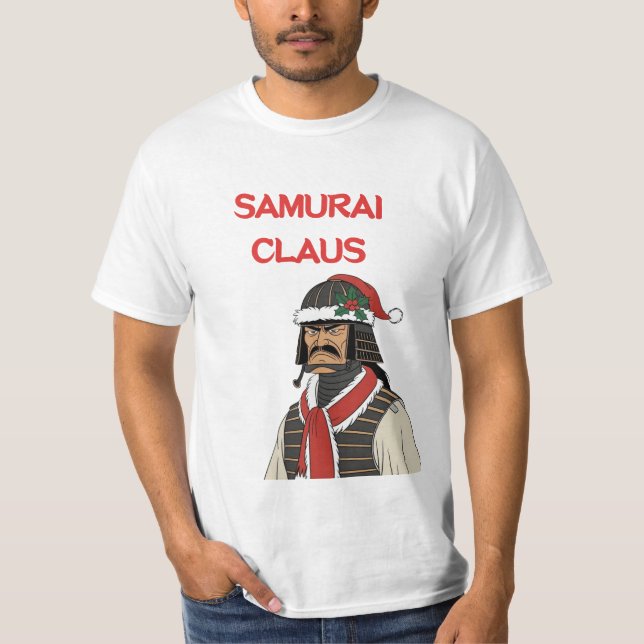 Samurai Claus T-Shirt (Vorderseite)